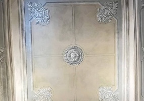 Casa Melis, interni, affreschi piano primo Casa Melis, interni, affreschi piano primo