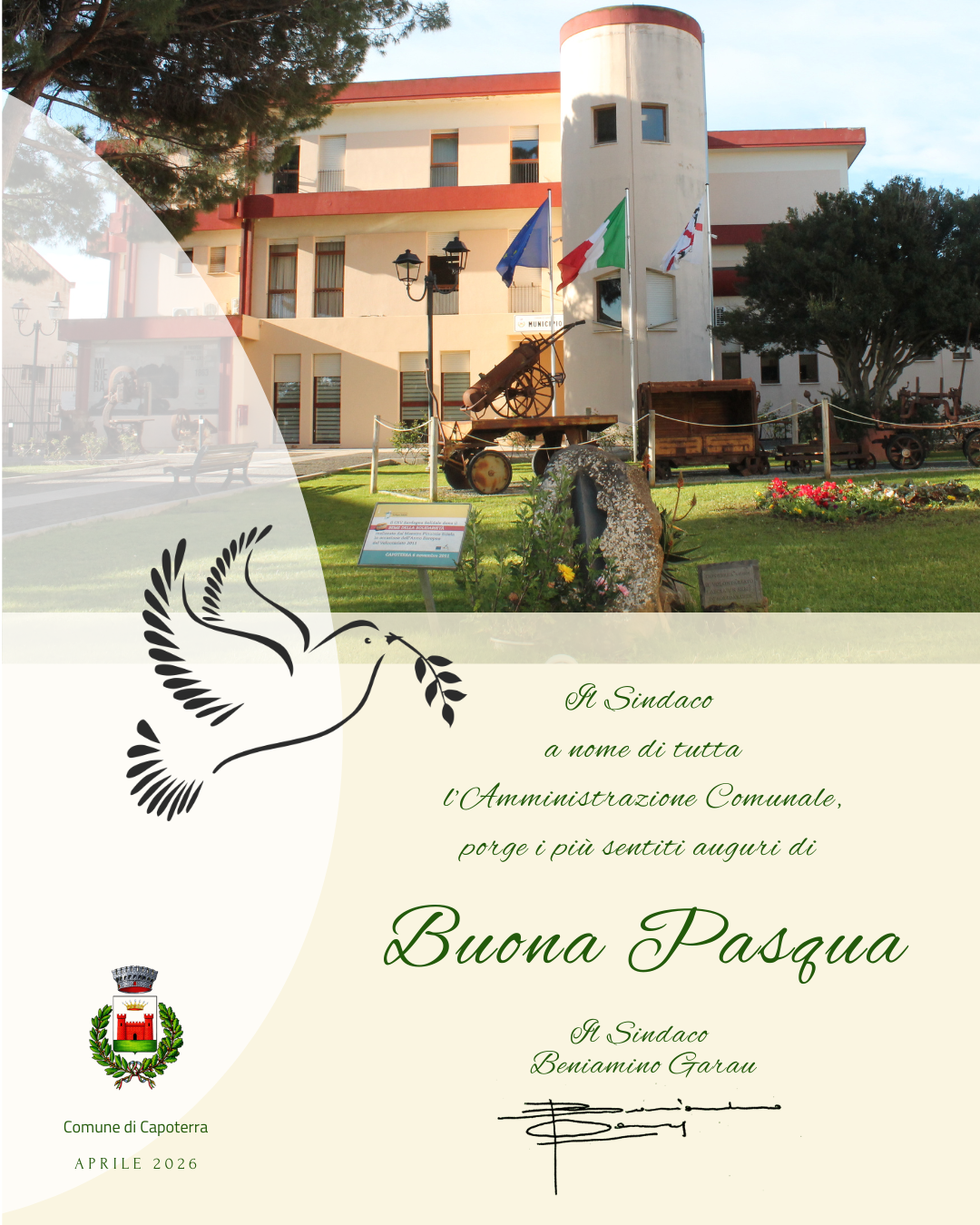Auguri istituzionali di Buona Pasqua