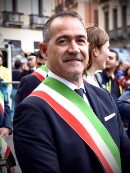 Il Sindaco Beniamino Garau con la fascia tricolore Il Sindaco Beniamino Garau con la fascia tricolore