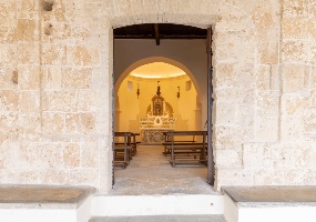 Chiesa di Santa Barbara, ingresso Chiesa di Santa Barbara, ingresso