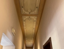 Casa Melis, interni, dettaglio corridoio piano terra Casa Melis, interni, dettaglio corridoio piano terra