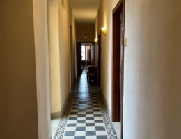 Casa Melis, interni, corridoio piano primo Casa Melis, interni, corridoio piano primo