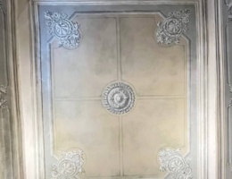 Casa Melis, interni, affreschi piano primo Casa Melis, interni, affreschi piano primo