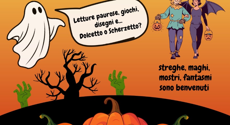 Halloween da paura in biblioteca Halloween da paura in biblioteca